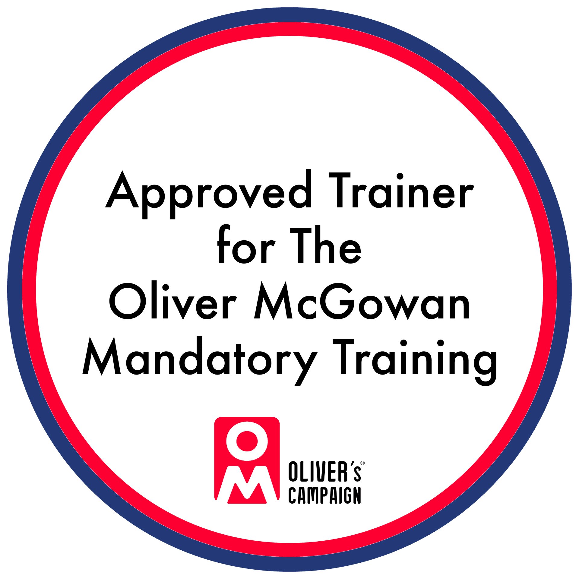 Oliver McGowan approved trainer 